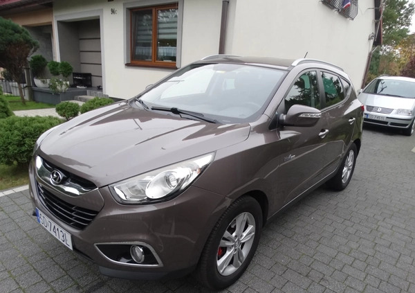 Hyundai ix35 cena 36900 przebieg: 205000, rok produkcji 2011 z Świebodzin małe 154